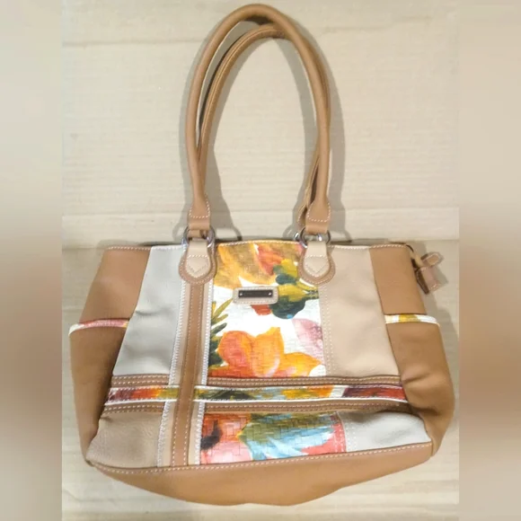 Alfred Dunner Bags Euc Alfred Dunner Floral Print Purse Poshmark